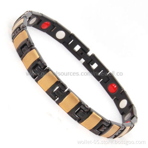 2013 Wholesale Stainless Steel Therapy Bracelet for Health Care Purposes
